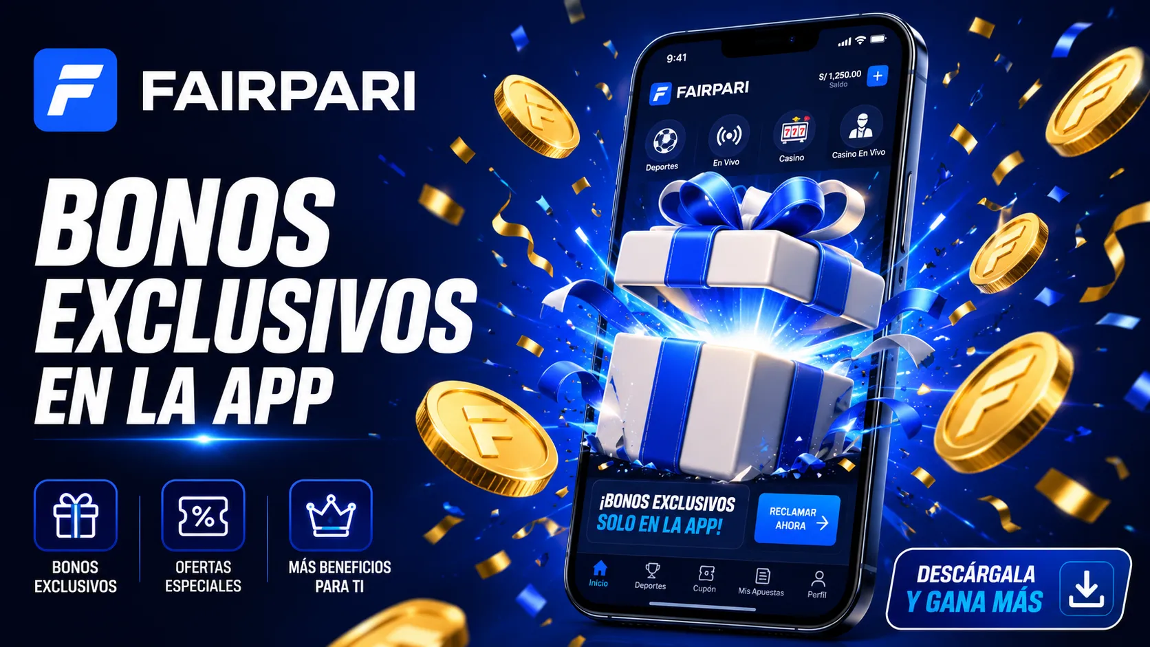 Promociones en la Aplicación FairPari