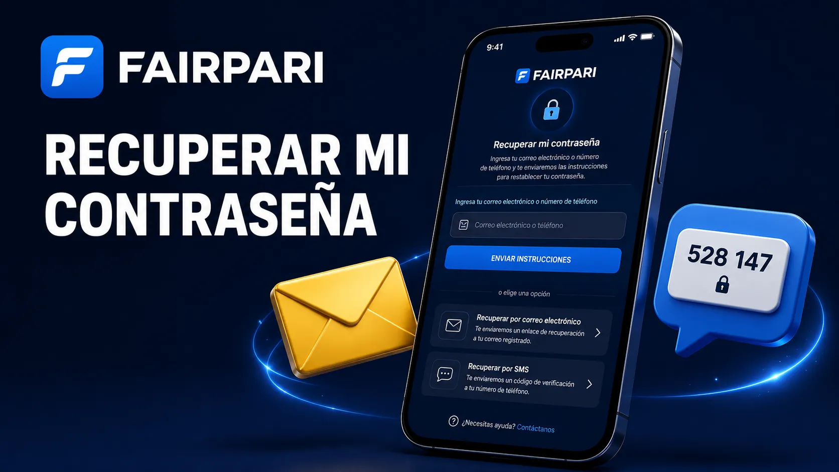 Cómo Recuperar la Contraseña de FairPari
