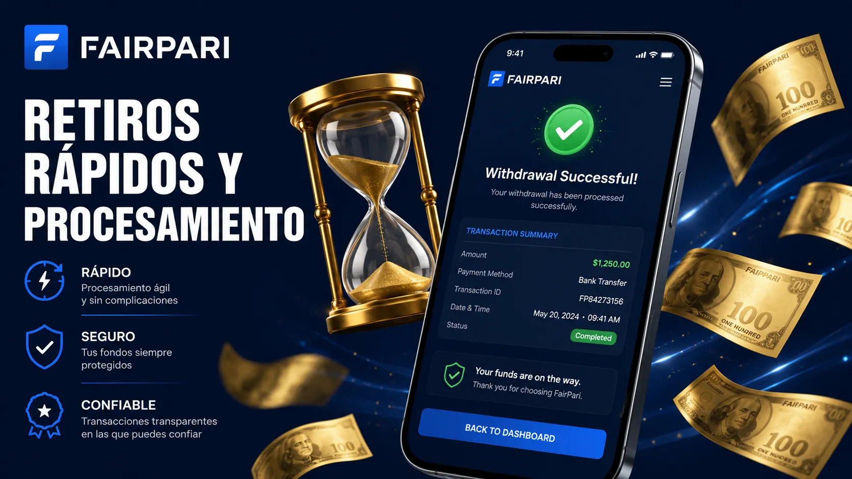 Cómo Retirar Ganancias de FairPari