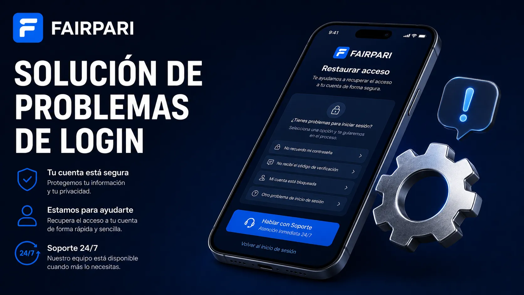 Problemas Comunes al Iniciar Sesión