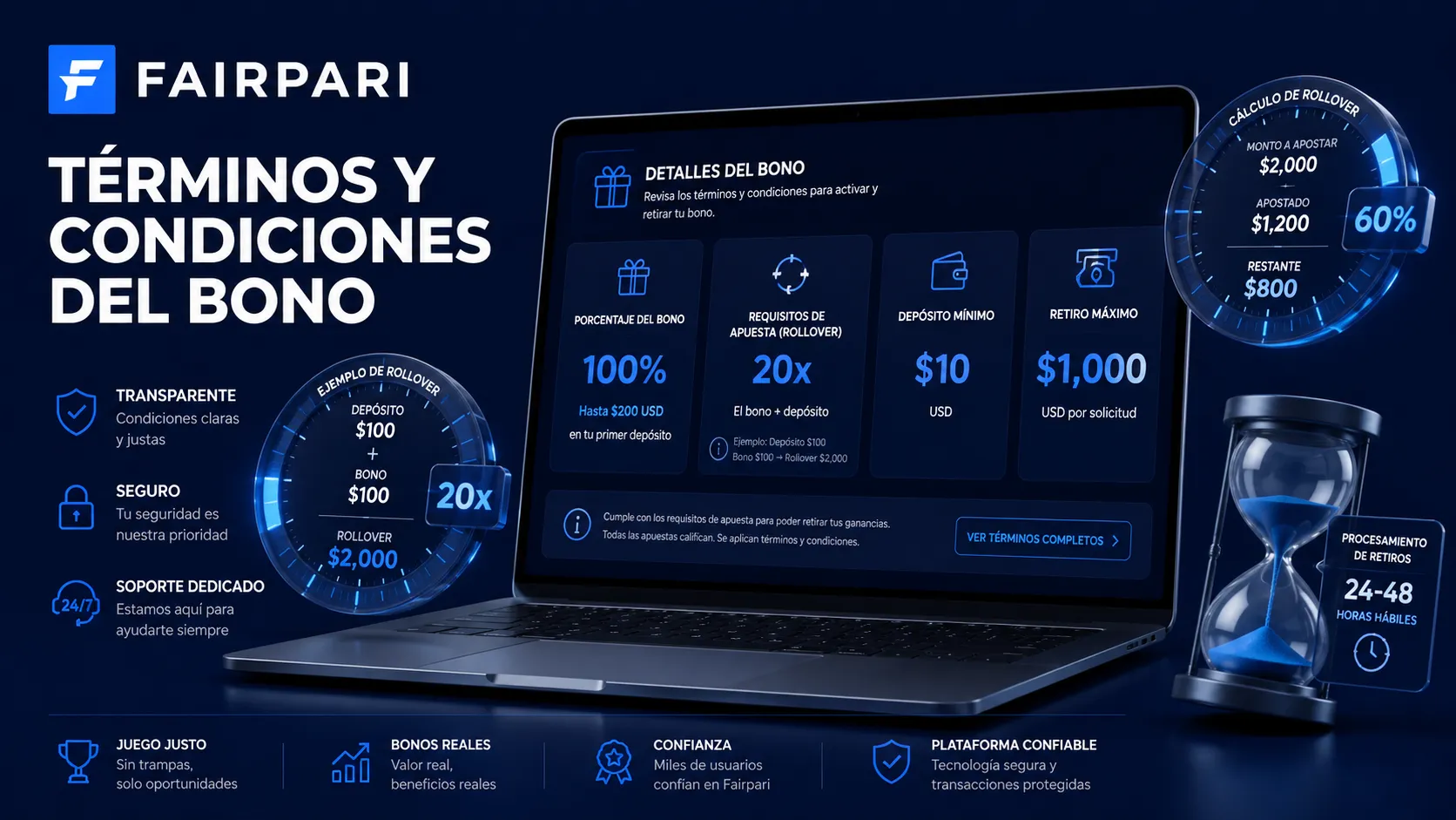 Términos y Condiciones de los Bonos